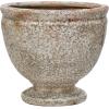 imageCreative CoOp Round Distressed TerraCotta Footed Planter Coral