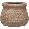imageCreative CoOp Round Volcano TerraCotta Planter Gold