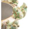 imageCreative CoOp Stoneware Planter with Frog Figurine Rim Multicolor