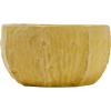imageCreative CoOp Stoneware Planter with Organically Shaped Detail Yellow