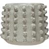 imageCreative CoOp Stoneware Sculptural Raised Dots Ivory Planter