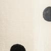 imageCreative CoOp Textured Stoneware Polka Dots and Saucer Black and Ivory Planter