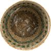 imageCreative CoOp Verdant Seagrass Basket Duo with Plastic Lining Green and Natural Set of 2