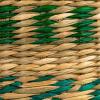imageCreative CoOp Verdant Seagrass Basket Duo with Plastic Lining Green and Natural Set of 2