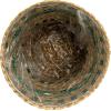 imageCreative CoOp Verdant Seagrass Basket Duo with Plastic Lining Green and Natural Set of 2