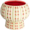 imageCreative CoOp Modern Hand Painted Stoneware Design Multicolor Planter Multi