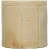 imageDecorative Stoneware Crock with Line Detail Tan