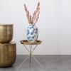 imageCreative CoOp Art Deco Metal Folding Tray Table Brass Finish