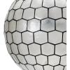 imageCreative CoOp EC0911 Capiz Honeycomb Ceiling Light Pendant Black