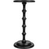 imageCreative CoOp Ergo Pedestal Cocktail Side Table Dove GreyBlack