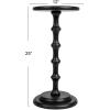 imageCreative CoOp Ergo Pedestal Cocktail Side Table Dove GreyBlack