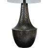imageCreative CoOp Hammered Metal Table Lamp with Linen ShadeOilRubbed Bronze