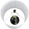 imageCreative CoOp Hammered Metal Table Lamp with Linen ShadeOilRubbed Bronze