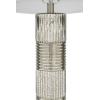 imageCreative CoOp Reeded Metal Base Table Lamp Mercury GlassMercury Glass