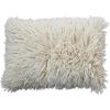 imageCreative CoOp New Zealand Wool and Cotton Lumbar Pillow White
