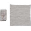 imageCreative CoOp 18 Inches Square Woven Linen and Cotton Waffle Dinner Kitchen Use Cream Color Set of 4 Napkin