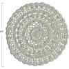 imageCreative CoOp Cotton Blend Crocheted Round Placemat Natural