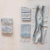 imageCreative CoOp Cotton Stripes and Fringe Set of 3 Styles Tea Towel Multi