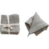 imageCreative CoOp Farmhouse Square Linen and Cotton Cocktail Napkins Set of 4 Sage