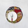 imageCreative CoOp Round Cotton Patchwork Kantha Multicolor Placemat Multi Large