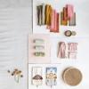 imageCreative CoOp Square Cotton Fringe Set of 4 Colors Napkin Multi