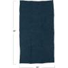 imageCreative CoOp Stonewashed Linen Decorative Dining and Kitchen Navy Tea Towel Blue