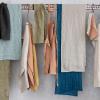 imageCreative CoOp Woven Linen and Cotton Kitchen and Dining Waffle Pocket TerraCotta Apron Terracotta