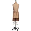 imageCreative CoOp Woven Linen and Cotton Kitchen and Dining Waffle Pocket TerraCotta Apron Terracotta