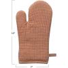 imageCreative CoOp Woven Linen and Cotton Waffle Hot Pad Mitt TerraCotta ColorTerracotta