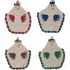 imageCreative CoOp Cotton Crocheted Chicken Pot Holder Multicolor Set of 4