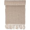 imageCreative CoOp Woven Jute and Cotton Fringe Placemat 19quot L x 13quot W x 0quot H NaturalGrey