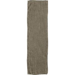 imageCreative CoOp 108 Inches Stonewashed Linen Table Runner for Kitchen Decorations Olive Green