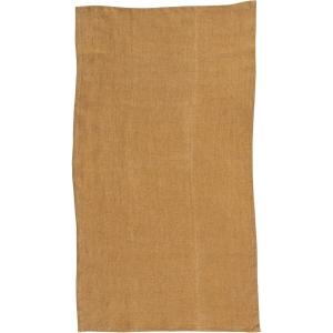 imageCreative CoOp Stonewashed Linen Decorative Dining and Kitchen Mustard Tea Towel Yellow