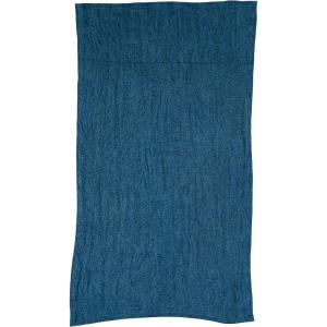 imageCreative CoOp Stonewashed Linen Decorative Dining and Kitchen Navy Tea Towel Blue