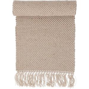 imageCreative CoOp Woven Jute and Cotton Fringe Placemat 19quot L x 13quot W x 0quot H NaturalGrey