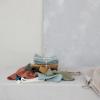 imageCreative CoOp 10 Inches Square Stonewashed Linen Cocktail Party and Kitchen Use Rust Color Set of 4 Napkin Orange