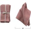 imageCreative CoOp 18 Inches Square Woven Linen and Cotton Waffle Dinner Kitchen Use Putty Color Set of 4 Napkin Blush