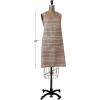 imageCreative CoOp Cotton Double Cloth Tan and Natural Apron OneSize