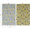imageCreative CoOp Cotton Floral Pattern Set of 2 Tea Towels 28quot L x 18quot W x 0quot H Multicolor