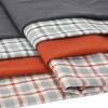 imageCreative CoOp Cotton Set of 4 Colors Tea Towels 28quot L x 18quot W x 0quot H Multicolor
