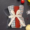 imageCreative CoOp Cotton Set of 4 Colors Tea Towels 28quot L x 18quot W x 0quot H Multicolor