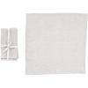 imageCreative CoOp 18 Inches Square Stonewashed Linen Dinner Kitchen Use Ivory Color Set of 4 Napkin