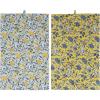 imageCreative CoOp Cotton Floral Pattern Set of 2 Tea Towels 28quot L x 18quot W x 0quot H Multicolor
