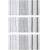 imageCreative CoOp Eclectic Cotton Slub Weave Tea Towels White and Black Set of 3