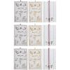 imageCreative CoOp Garden Bounty Cotton and Linen Tea Towel Collection Multicolor Set of 3