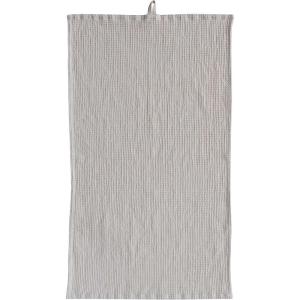 imageCreative CoOp Oversized Woven Linen and Cotton Waffle Decorative Loop for Dining and Kitchen Cream Color Tea Towel
