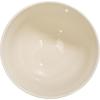 imageCreative CoOp 125 Inches HandPainted Stoneware Serving Embossed Flowers Cream and Black Bowl