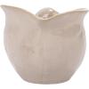 imageCreative CoOp 525 Inches Stoneware Shell Planter Reactive Glaze White Container