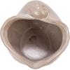 imageCreative CoOp 525 Inches Stoneware Shell Planter Reactive Glaze White Container