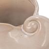 imageCreative CoOp 525 Inches Stoneware Shell Planter Reactive Glaze White Container